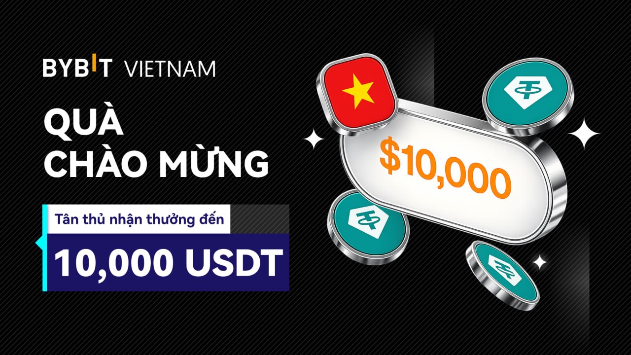 🎉 Bybit Quay Thưởng Mỏi Tay – Ai Cũng Có Quà Tới 10,000 USDT!
