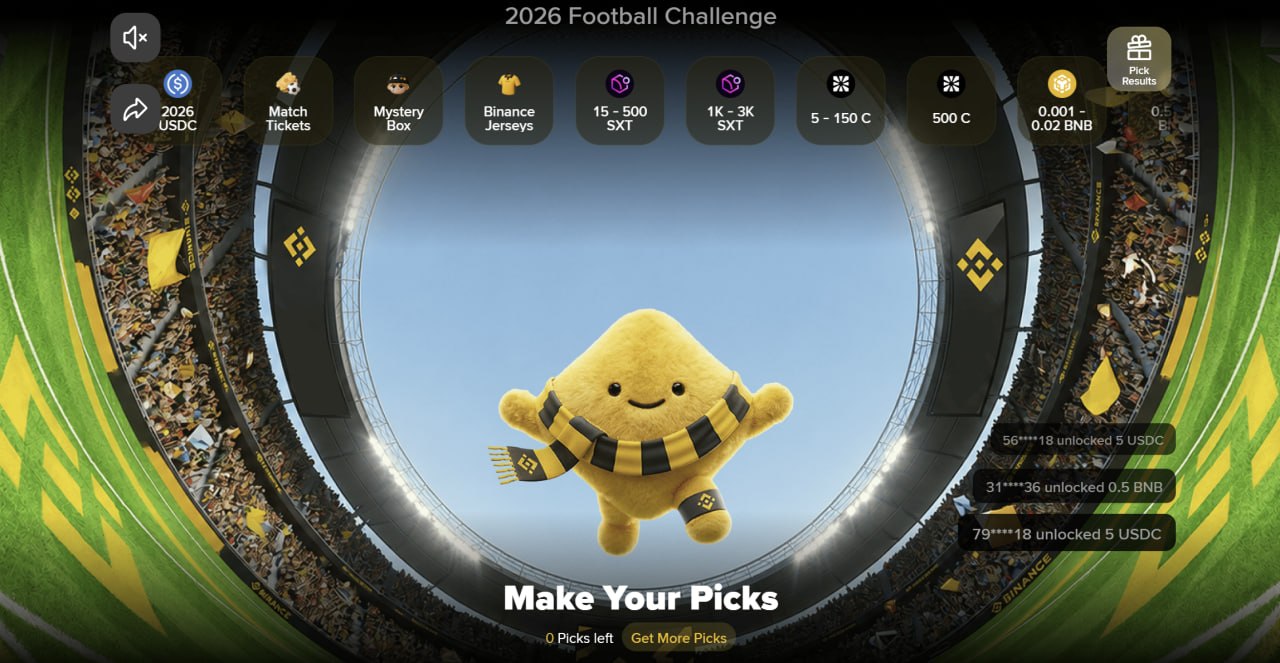 Binance Football Challenge 2026: Hướng Dẫn Nhận Box Miễn Phí Và Chia Sẻ 4 Triệu USD Phần Thưởng