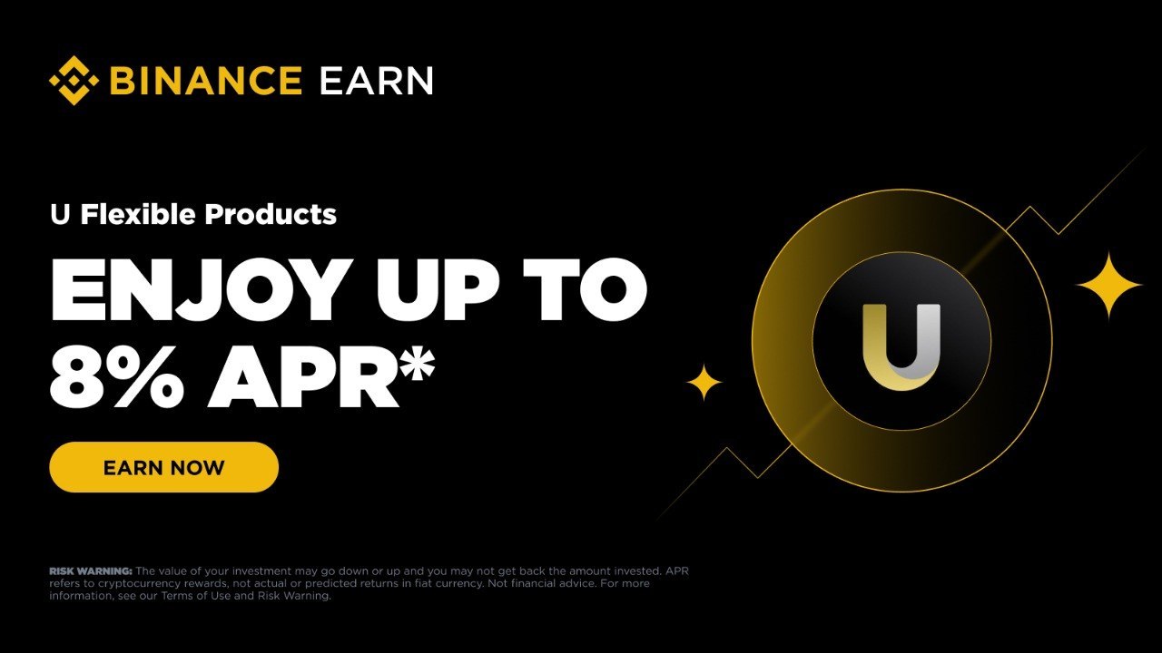 Nhận 8% APY Bonus với $U trên Binance